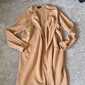 J. CREW - juilette collarless sweater blazer